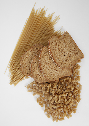 Alimentos que contienen trigo.